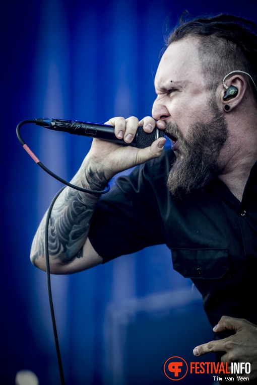 Decapitated op Into The Grave 2018 Vrijdag foto