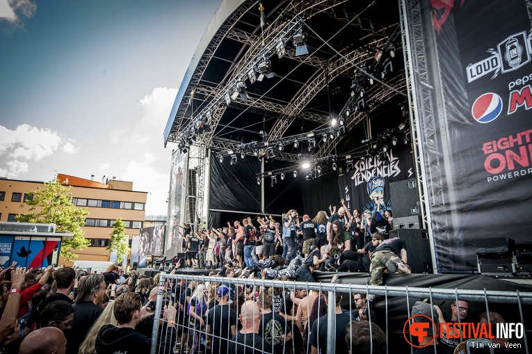 Suicidal Tendencies op Into The Grave 2018, Zaterdag foto