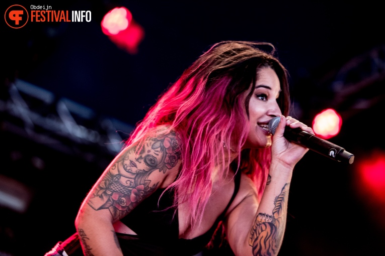The Charm The Fury op Huntenpop 2018 foto