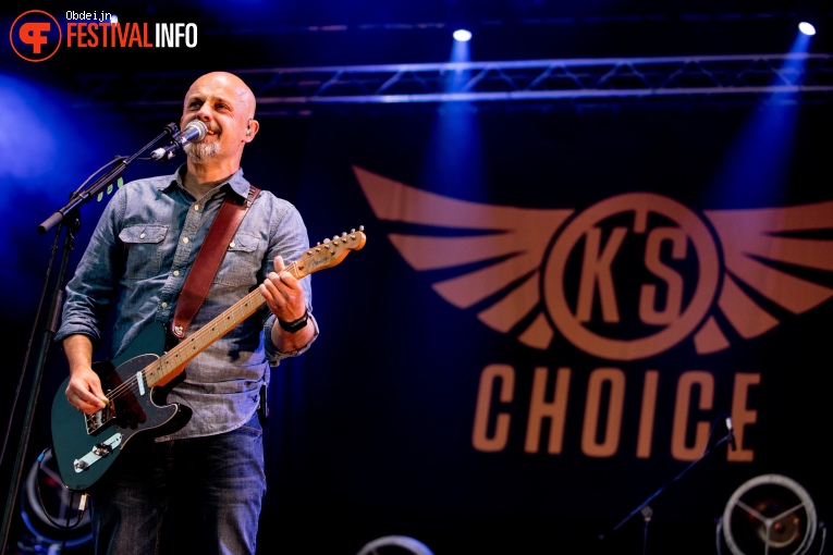 K's Choice op Huntenpop 2018 foto