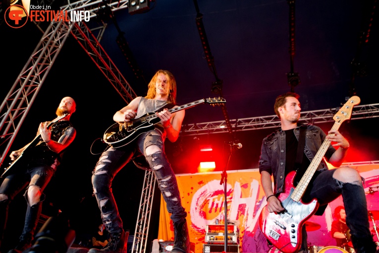 The Charm The Fury op Huntenpop 2018 foto
