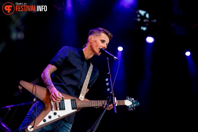 K's Choice op Huntenpop 2018 foto