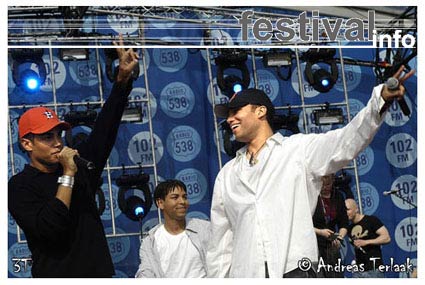 3T op Koninginnedag 2004 foto