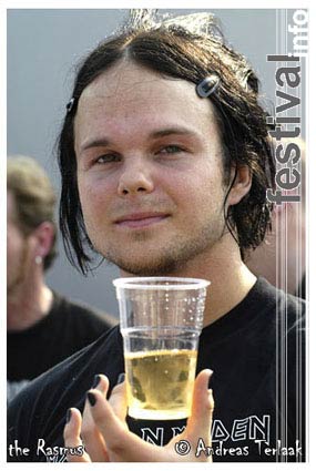 Foto The Rasmus op Koninginnedag 2004