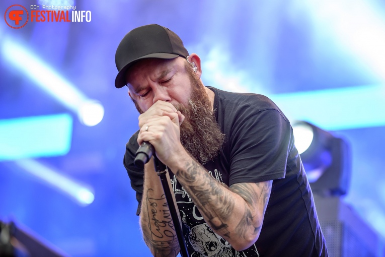 In Flames op Alcatraz 2018 foto