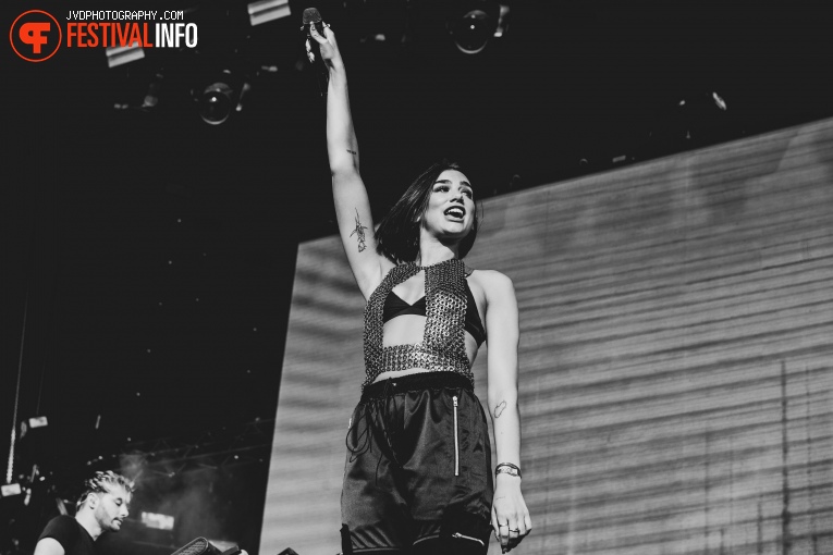 Dua Lipa op Pukkelpop 2018 - Donderdag foto