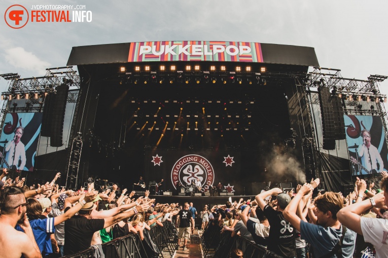 Flogging Molly op Pukkelpop 2018 - Donderdag foto