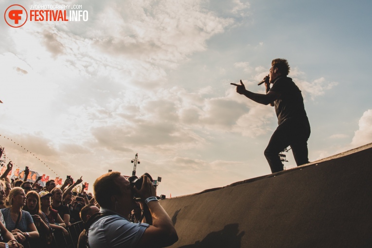 Papa Roach op Pukkelpop 2018 - Vrijdag foto