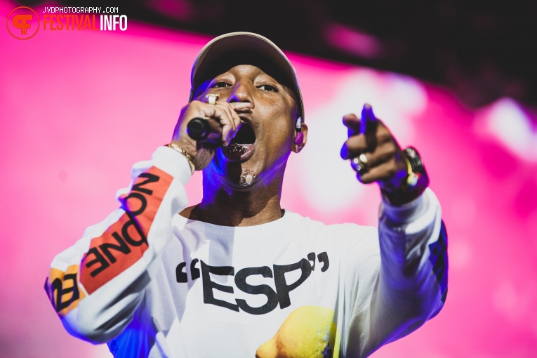 N*E*R*D* op Pukkelpop 2018 - Vrijdag foto