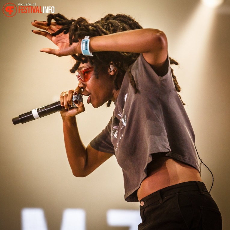 Little Simz op Lowlands 2018 - Vrijdag foto