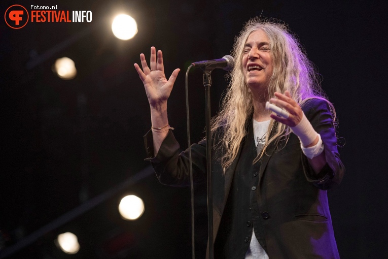 Patti Smith op Lowlands 2018 - zondag foto