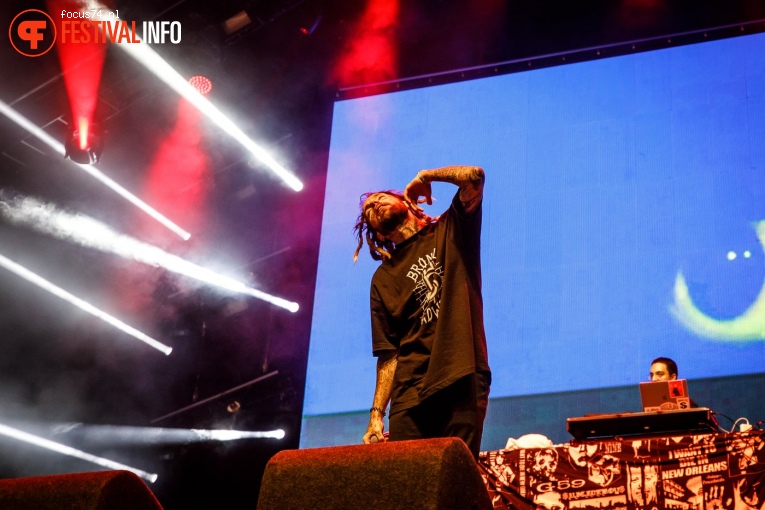 $uicideboy$ op Lowlands 2018 - zondag foto