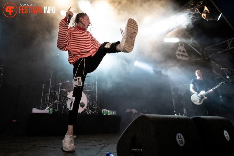 Chase Atlantic op Lowlands 2018 - zondag foto