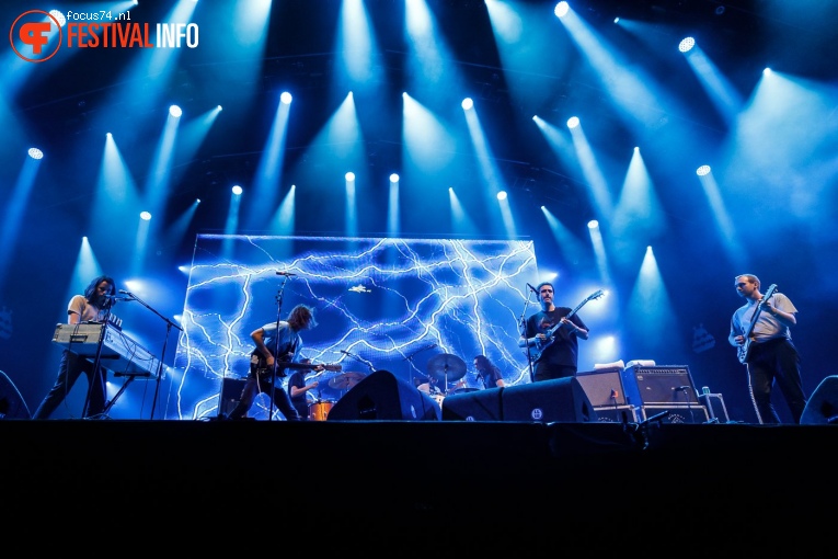 King Gizzard & The Lizard Wizard op Lowlands 2018 - zondag foto