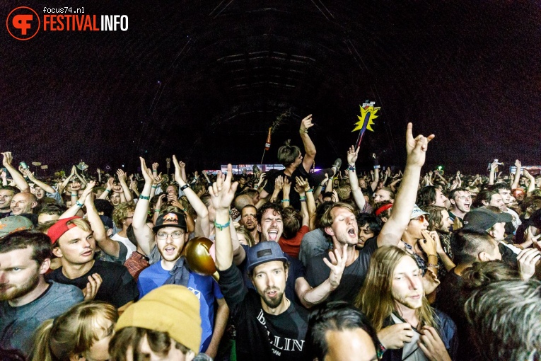 King Gizzard & The Lizard Wizard op Lowlands 2018 - zondag foto