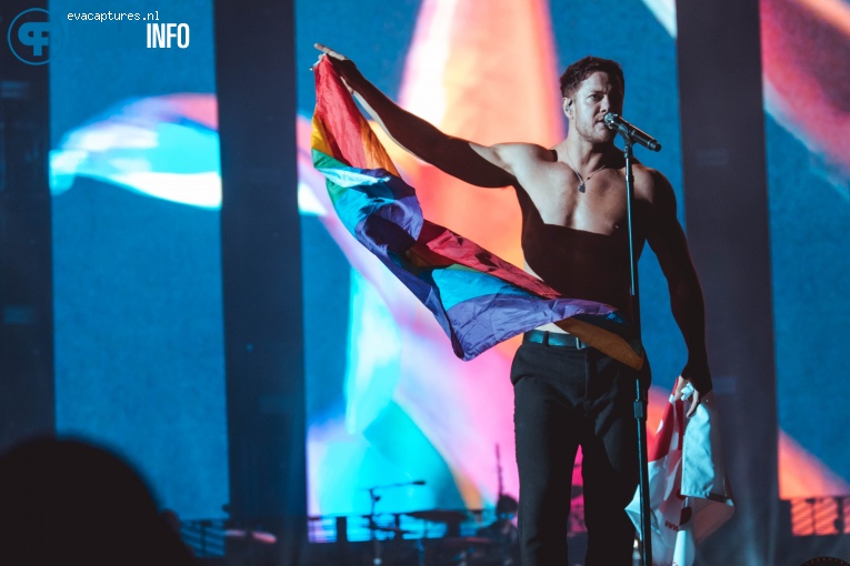 Imagine Dragons op Imagine Dragons - 25/8 - Gelredome foto