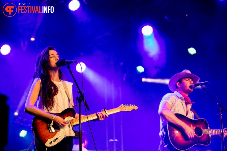 Sam Outlaw op Once in a blue moon festival 2018 foto