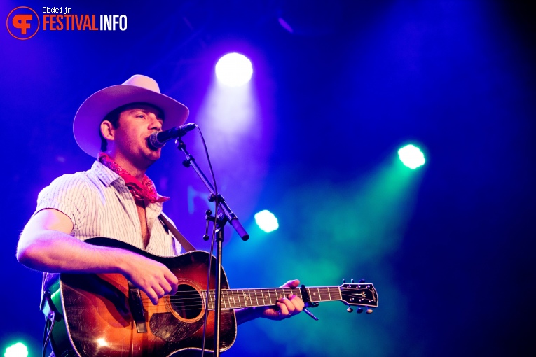 Sam Outlaw op Once in a blue moon festival 2018 foto