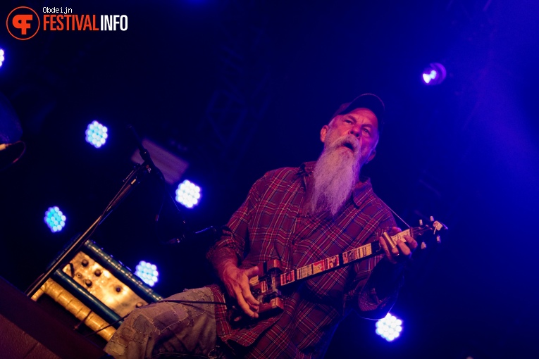 Seasick Steve op Once in a blue moon festival 2018 foto