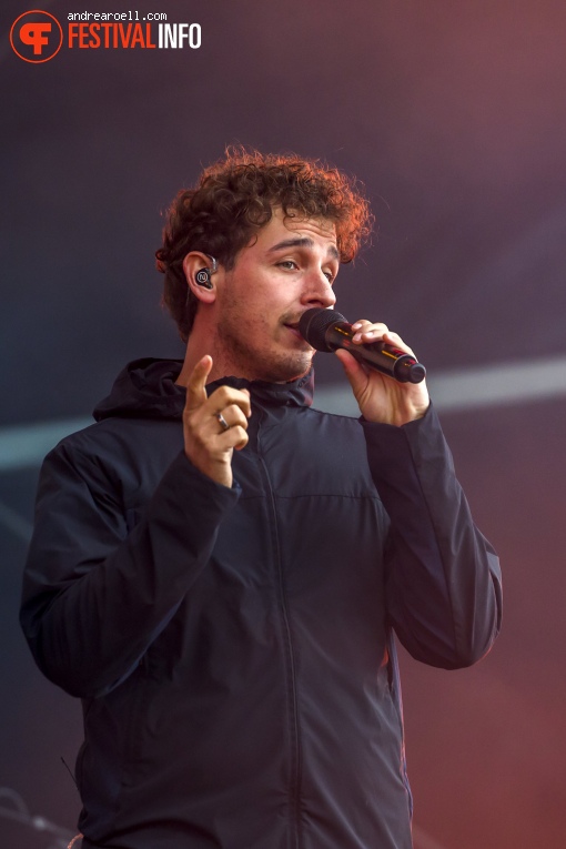 Nielson op Strandfestival ZAND 2018 foto