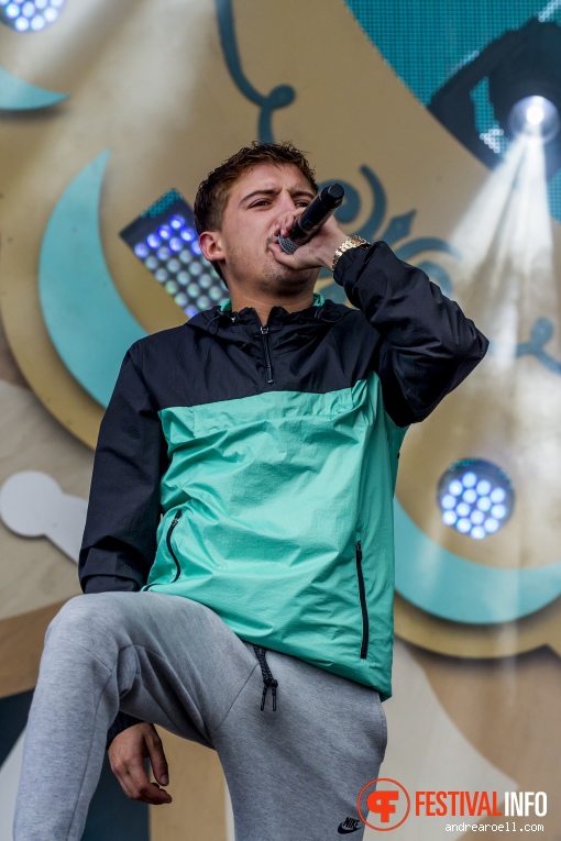 Lil Kleine op Strandfestival ZAND 2018 foto