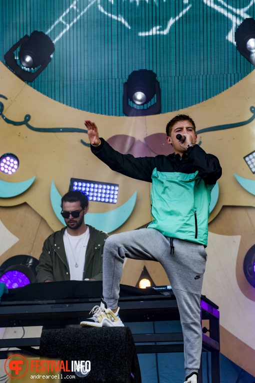 Lil Kleine op Strandfestival ZAND 2018 foto