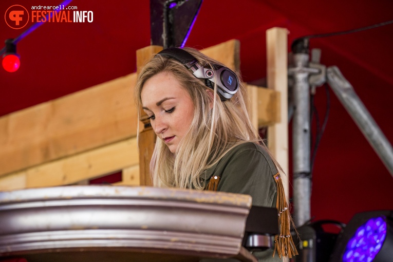 Kim Kaey op Strandfestival ZAND 2018 foto