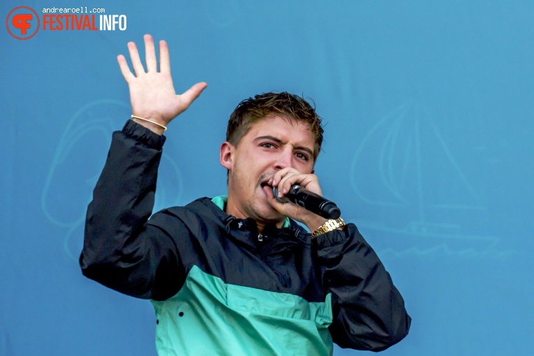 Lil Kleine op Strandfestival ZAND 2018 foto