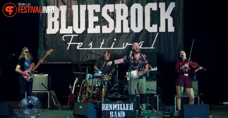 Ben Miller Band op Bluesrock Tegelen 2018 foto