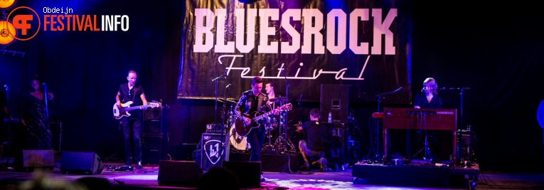 Robert Finley op Bluesrock Tegelen 2018 foto