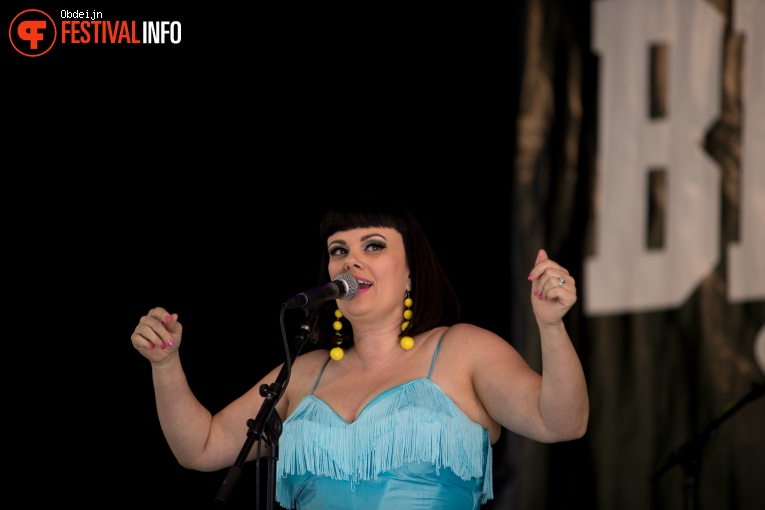 Tami Neilson op Bluesrock Tegelen 2018 foto