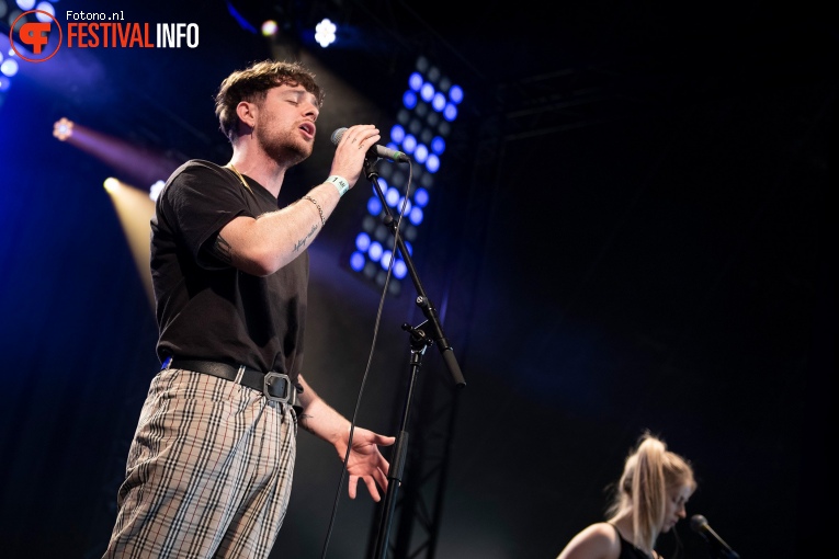 Tom Grennan op Tuckerville 2018 foto