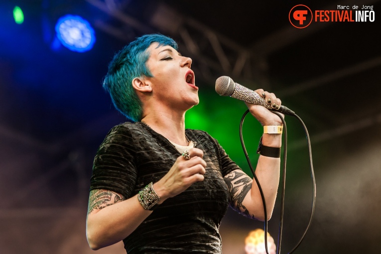 Beaux Gris Gris & the Apocalyse op Breda barst 2018 foto