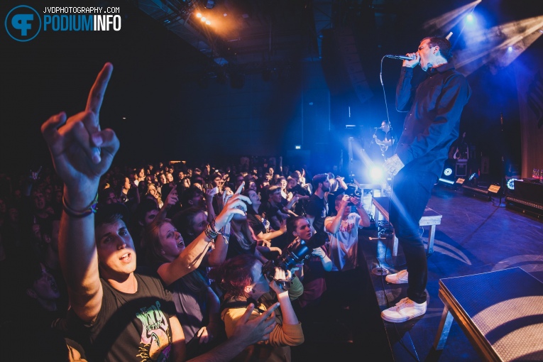 The Amity Affliction op The Amity Affliction - 30/9 - Effenaar foto