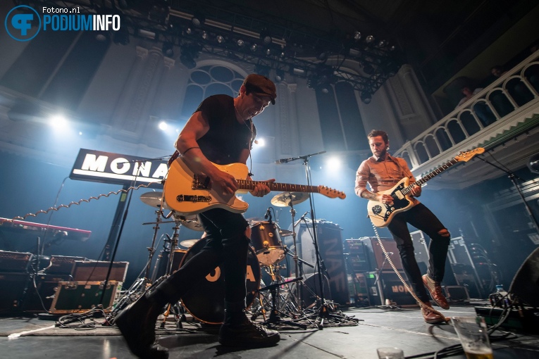 Mona op The Fratellis - 06/10 - Paradiso foto