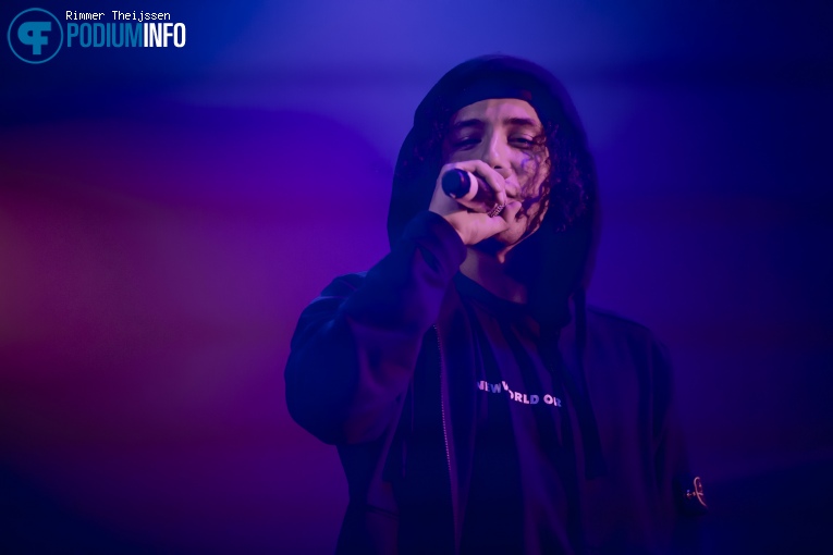 Nyck Caution op Flatbush Zombies - 24/10 - Melkweg foto