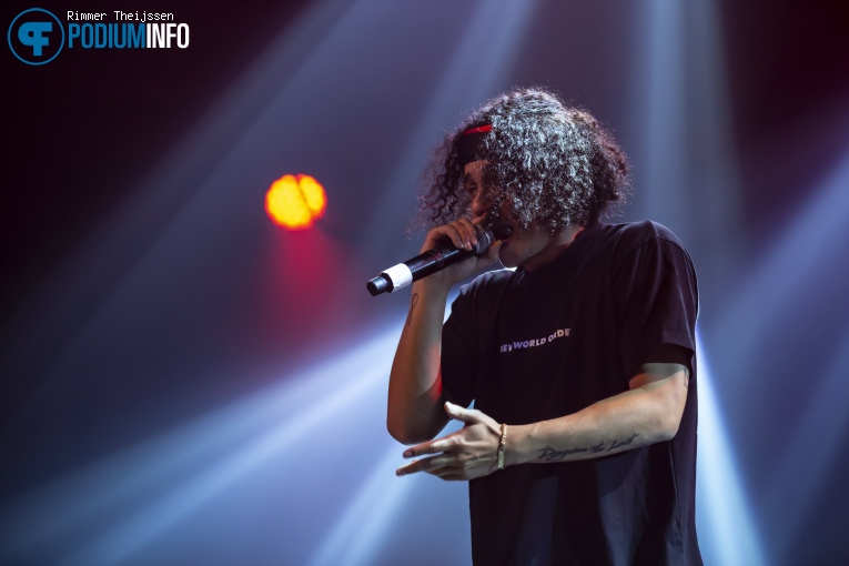 Nyck Caution op Flatbush Zombies - 24/10 - Melkweg foto