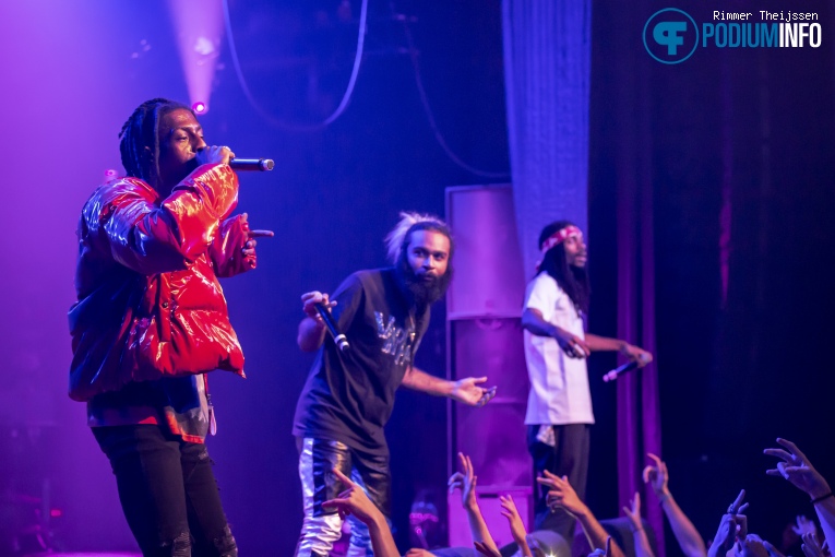 Flatbush Zombies op Flatbush Zombies - 24/10 - Melkweg foto