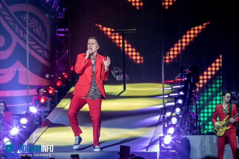 Andre Hazes Jr. op Andre Hazes Jr. - 27/10 - Ahoy foto