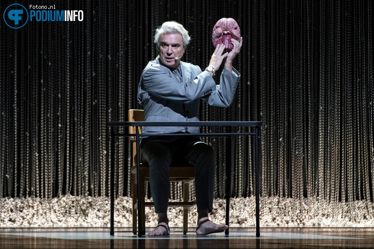 David Byrne op David Byrne - 04/11 - AFAS Live foto