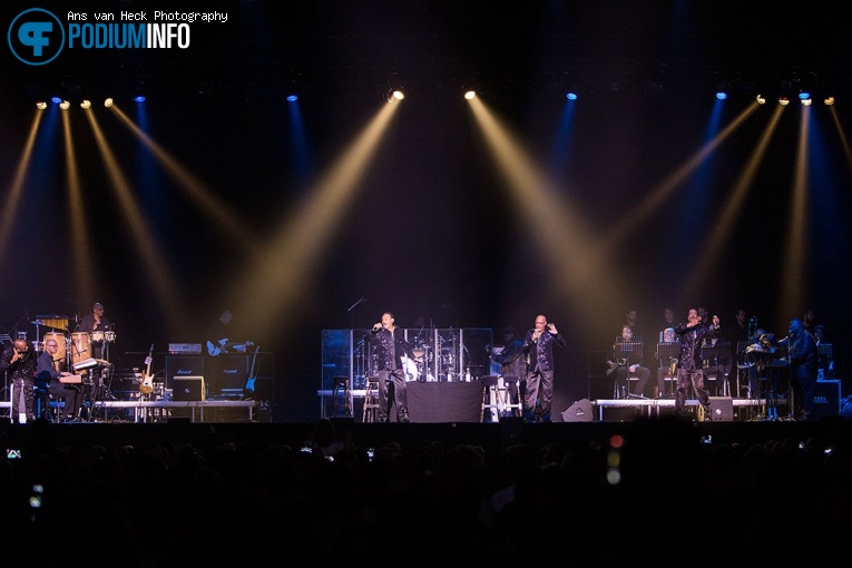 Four Tops op The Four Tops / The Temptations - 14/11 - AFAS Live foto