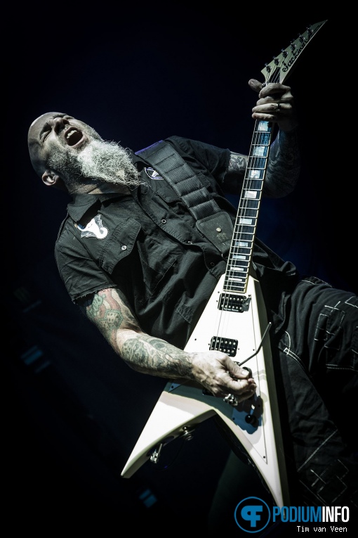 Anthrax op Slayer - 15/11 - IJsselhallen foto