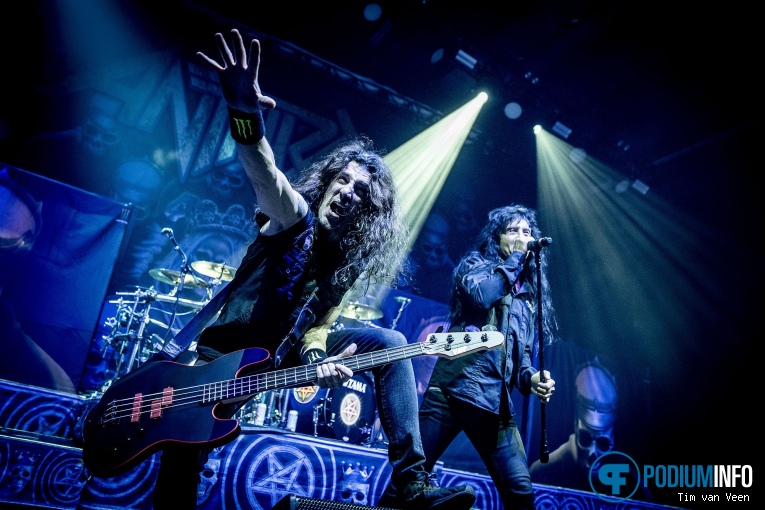Anthrax op Slayer - 15/11 - IJsselhallen foto