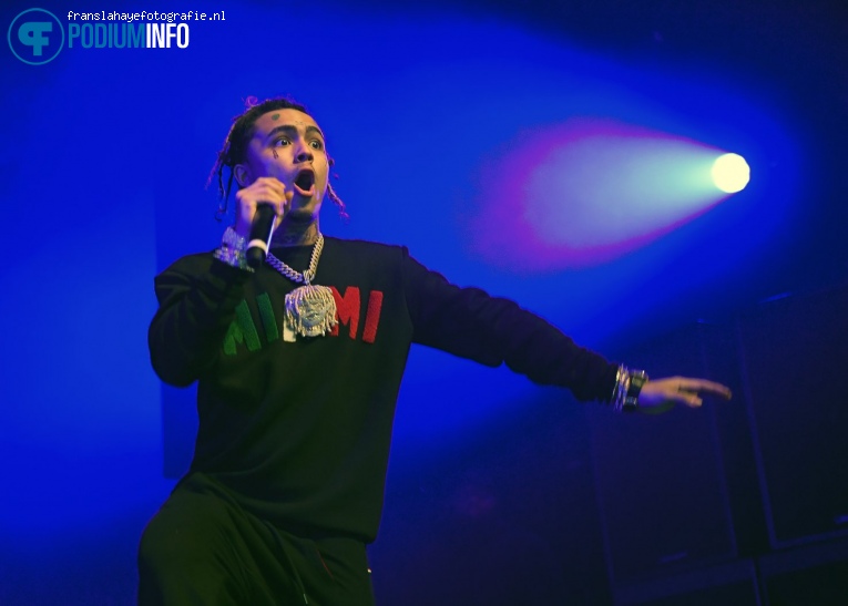 Lil Pump op Lil Pump - 27/11 - 013 foto