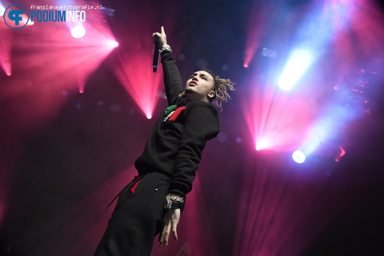 Lil Pump op Lil Pump - 27/11 - 013 foto