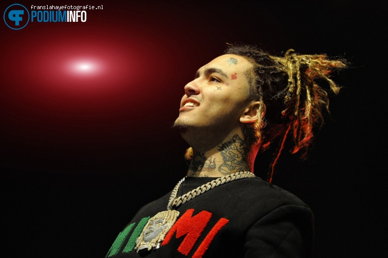 Lil Pump op Lil Pump - 27/11 - 013 foto