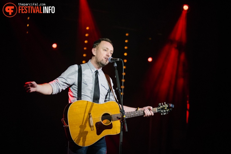 a balladeer op Festival Stille Nacht 2018 Rotterdam foto