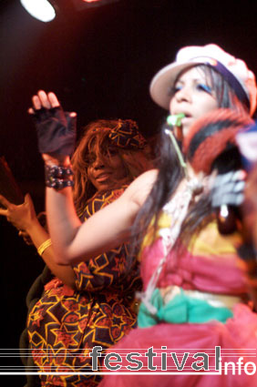 Ebony Bones op Motel Mozaique 2008 foto