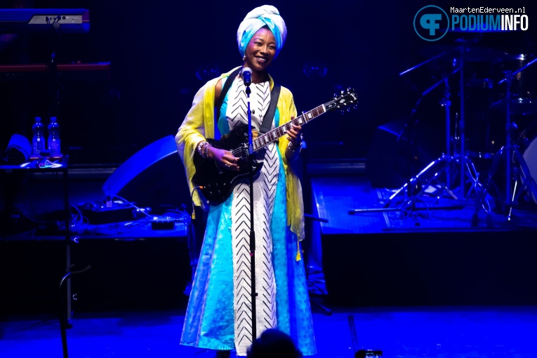 Fatoumata Diawara op Fatoumata Diawara - 07/02 - Paard foto