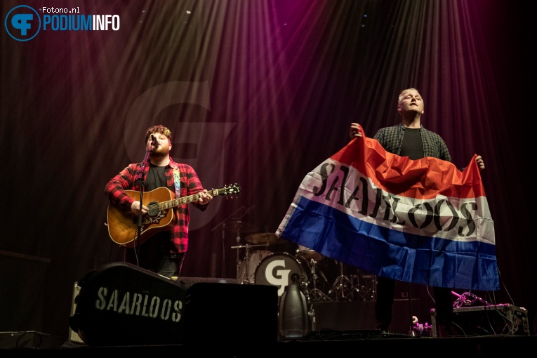 Saarloos op Gavin James - 23/02 - AFAS Live foto